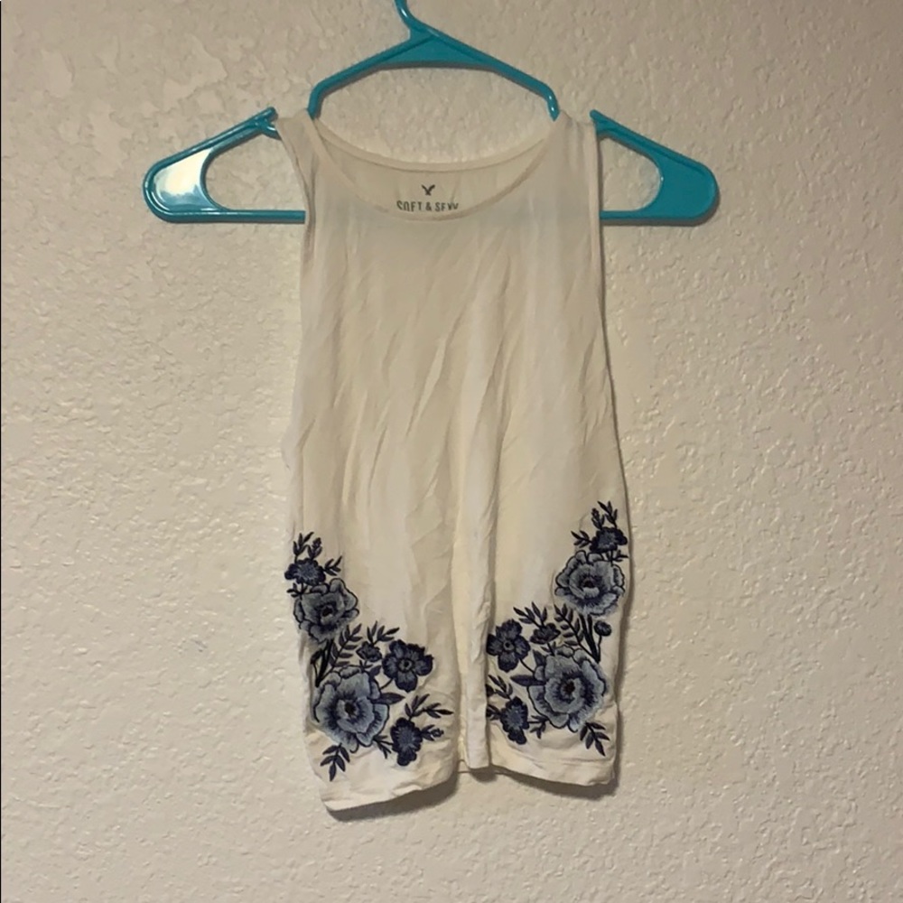 cute tank top- soft and sexy american eagle